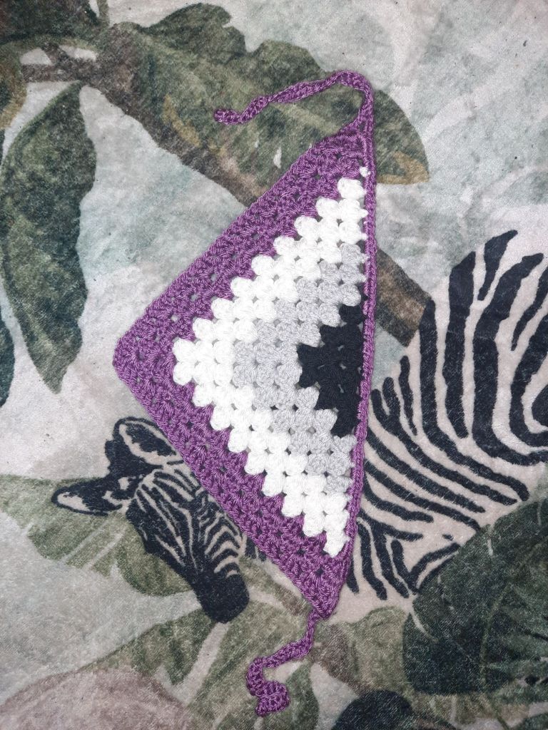 Asexual flag bandana